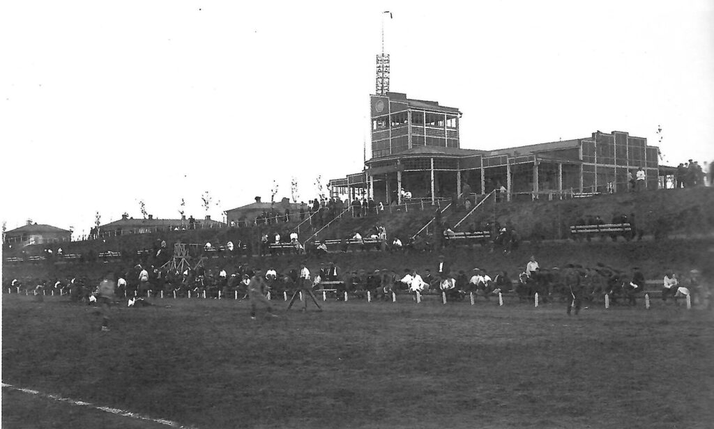 View of the stadium-garden (1930)